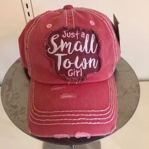 Just a Small Town Girl hat